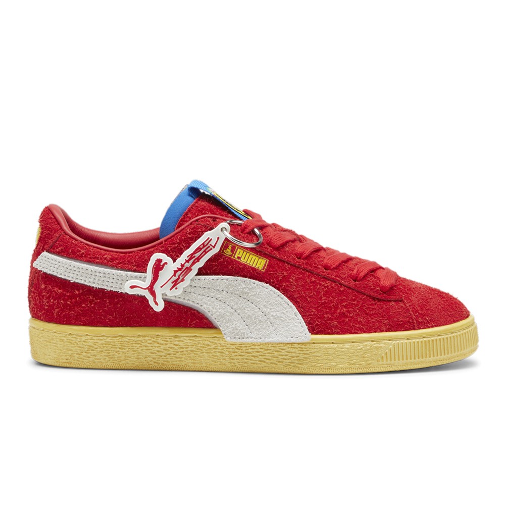 PUMA Scuderia Ferrari X Joshua Vides Suede Lace Up  Mens Red Sneakers Casual Sho