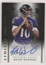 2014 Panini Limited Limited INK 8/50 Keith Wenning #LI-KW Auto 0v1