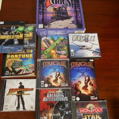 Lot Of 9 Computer Games