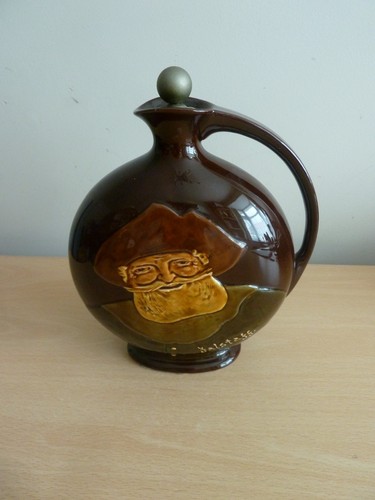 SUPERB ROYAL DOULTON DEWERS KINGSWARE JUG FALSTAFF MUST SEE