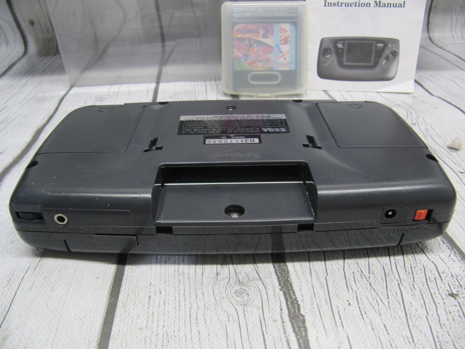 SEGA Game Gear Handheld System – Black – For Parts Or Not Working (AS-IS) | NTSC-U Region