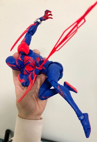Neu S.H.Figuarts Spider-Man 2099 Across The Spider-Verse Actionfigur CT Ver. - Bild 23 von 23