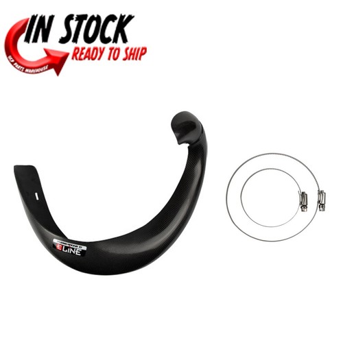 E-LINE EXHAUST PIPE GUARD CARBON FIBER 23 -2024 KTM 250SX 300SX 250XC MPG25023 - Picture 2 of 5