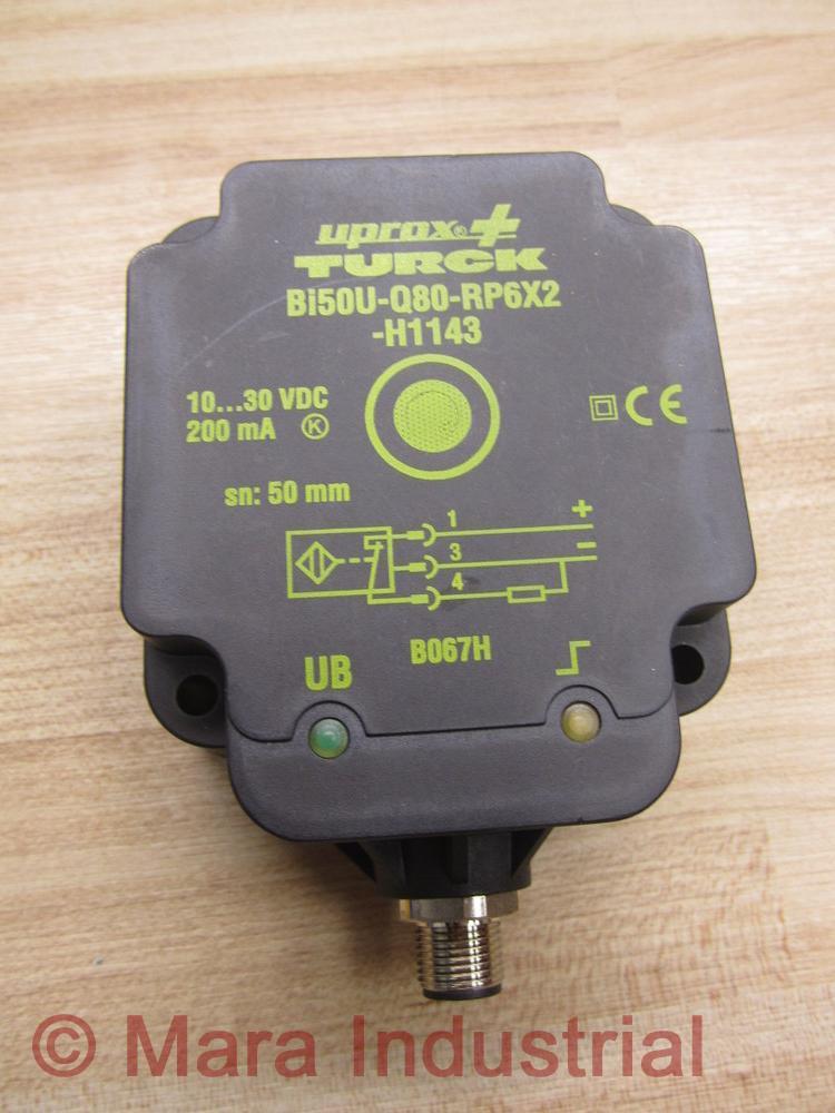 Turck BI50U-Q80-RP6X2-H1143 Switch BI50UQ80RP6X2H1143 Turck BI50U-Q80-RP6X2-H1143 Switch BI50UQ80RP6X2H1143