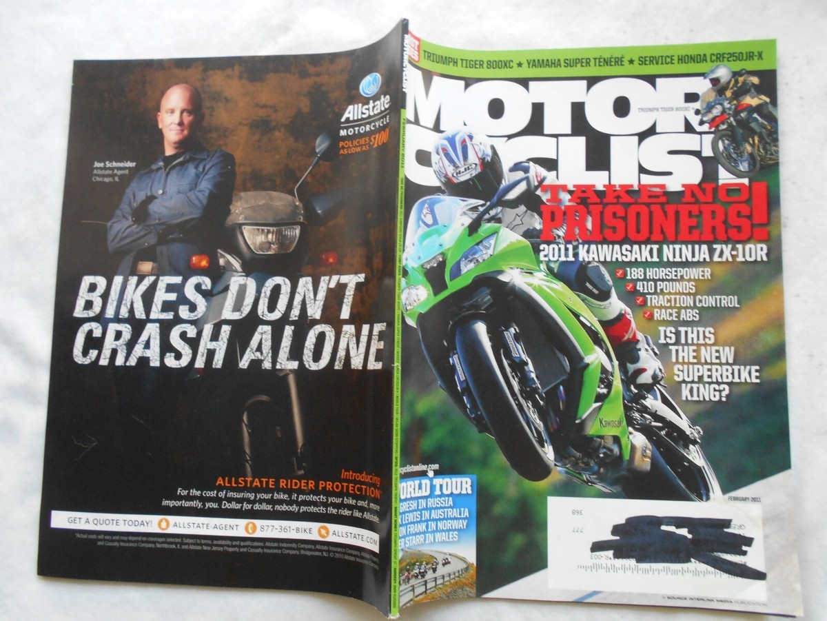 MOTORCYCLIST Magazine-FEBRUARY,2011 | eBay