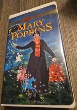 Mary Poppins Walt Disney Gold Collection VHS 19854 Classic Edition