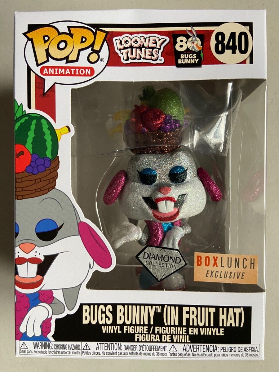 Funko Pop Looney Tunes Bugs Bunny in Fruit Hat #840 Diamond