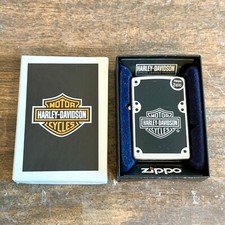 ZIPPO 2009 HARLEY DAVIDSON LOGO BAR AND SHIELD LIGHTER NEW IN BOX