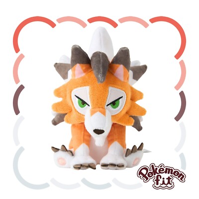 Pokemon Center Fit Plush Doll - 745 Lycanroc Dusk 6in Rock Wolf