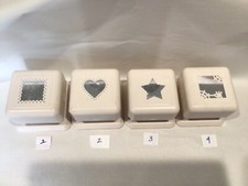 Martha Stewart Paper Punch SPIDER 1 .5  to 2   squares w/ magnetic frames