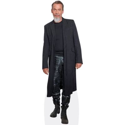 Florent Pagny (Black Outfit) Pappaufsteller lebensgross