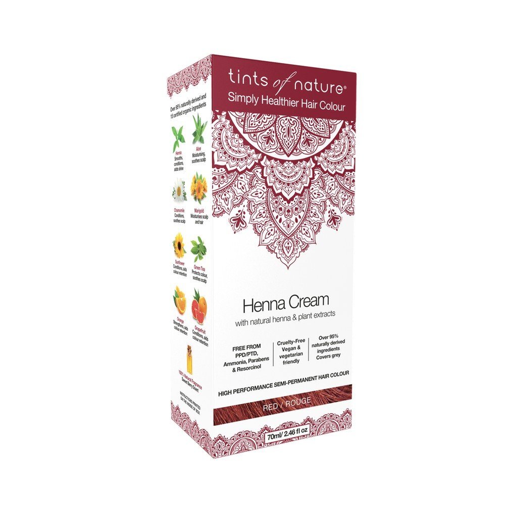 Tints of Nature Henna Cream Red 27 унции жидкости 3590₽