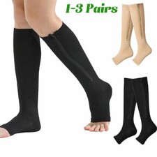 Medias DE Compressione Para Varices Alivia el Dolor de las Piernas Tobillos Pies