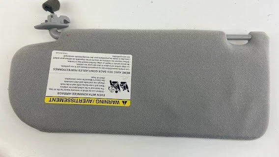Mazda6 2003-2006 parasol lado derecho del pasajero con tela gris claro probado OEM Foto 4 de 4