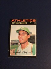 1971 Topps Bert Campaneris Card READ!
