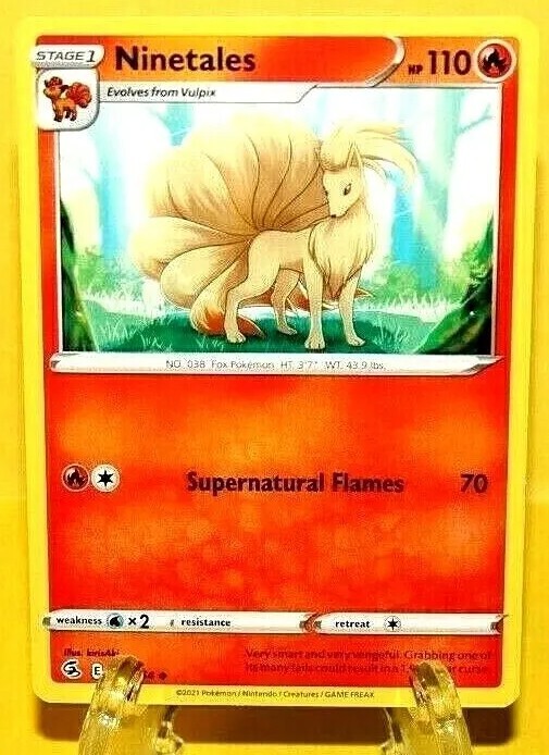 ポケモンカードゲーム Ninetales 110/108psa10 NINETALES 110/108 PSA 10 POKEMON SV3-RULER OF THE BLACK FLAME 2023