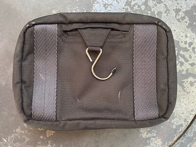 Tumi Black Nylon Hanging Travel Kit Toiletry Bag | eBay