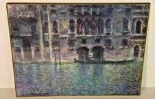 Palazzo De Mula, Venice 1908 Claude Monet Mounted Print 9x11