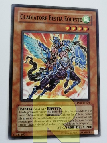Gladiator Beast Equste / Gladiator Beast® Common® TDGS-IT024® Italienisch® EX
