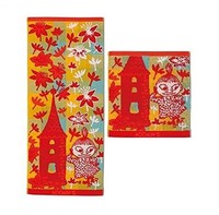 Moomin Valley X Imabari Towel Little My Face Towel & Wash Towel Set on sale Moomin Valley X Imabari Towel Little My Face Towel & Wash Towel Set on sale