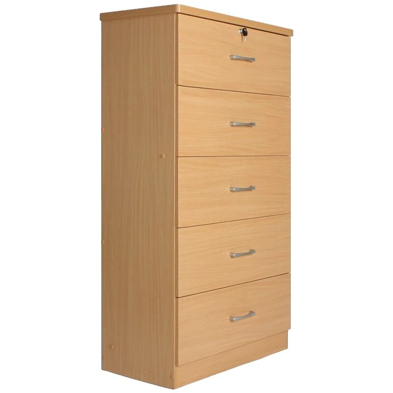 Maple cómoda dormitorio cómodas y cómodas