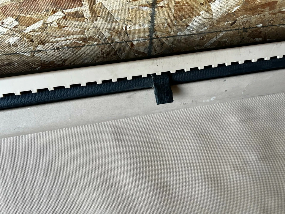 BMW E53 X5 ЗАДНИЙ БАГАЖНИК ГРУЗОВОЙ БЕЗОПАСНОСТИ КОНФИДЕНЦИАЛЬНОСТИ АБАЖУР КРЫШКА ПАНЕЛИ БЕЖЕВЫЙ OEM 105K - Изображение 3 из 4