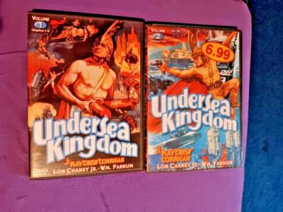 UNDERSEA KINGDOM  Chapters 1-12  SEALED   Classic Sci-Fi