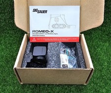 Sig Sauer SORX1430 ROMEO-X Enclosed Compact 3 MOA Red Dot Reflex Sight, Black