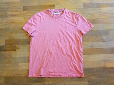 Calvin Klein T-shirt Pima Cotton Mens Large Short Sleeve Crew