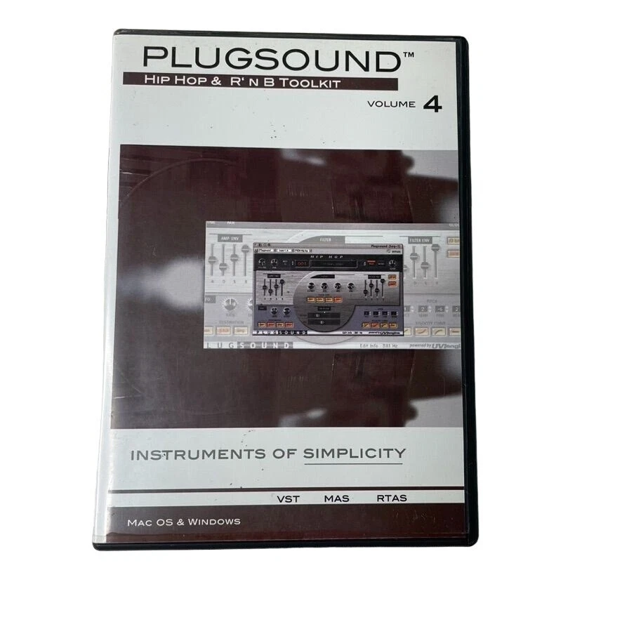 Plugsound Volume 4 Hip Hop Toolkit DJ Software UVI u - Image 2 of 4