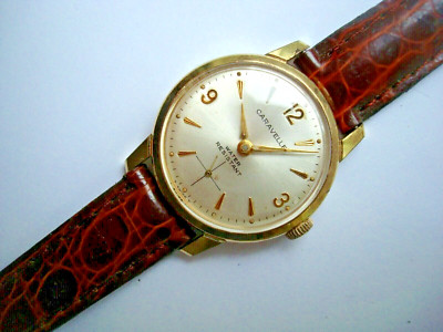 Caravelle Bulova Women's  Unisex Watch Mid-Size  Manual Wind Up Sub-dial Runs