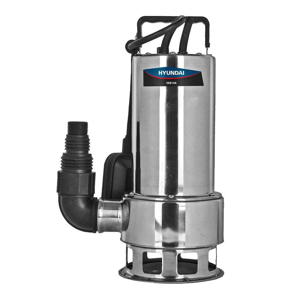 Pompa Sommersa Hyundai 750W Acciaio Inox: Acque Chiare e Scure