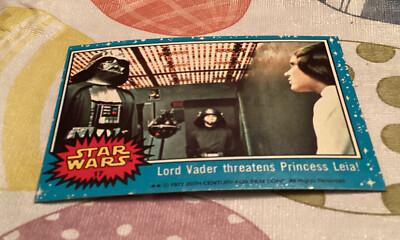 Topps Star Wars Blue Card #17 1977 | eBay