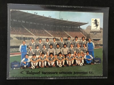 Cartolina Juventus Campione d'Italia - Calcio - Anni '60 - ADe-Co