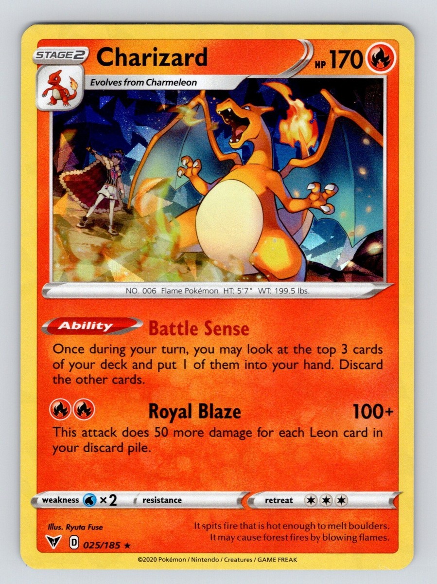 ポケモンカードゲーム Oldback Charizard Heavy Holo Bleed Pokemon
