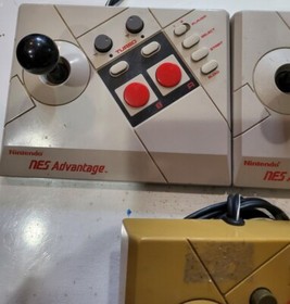 1987 NES Advantage 3 Turbo Controllers  Nintendo Original Equipment NES-026