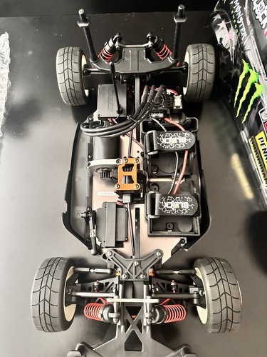 HPI KEN BLOCK WR8 FLUX GYMKHANA DUBAI Ford Fiesta RALLY 1/8 NEW NEVER RUN Rare - Picture 7 of 18