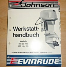 Werkstatthandbuch Johnson Außenborder Bootsmotor Mod. 120,140 200-225,275, 3.6