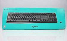 Logitech K270 Wireless Keyboard USB Unifying Receiver Full Size