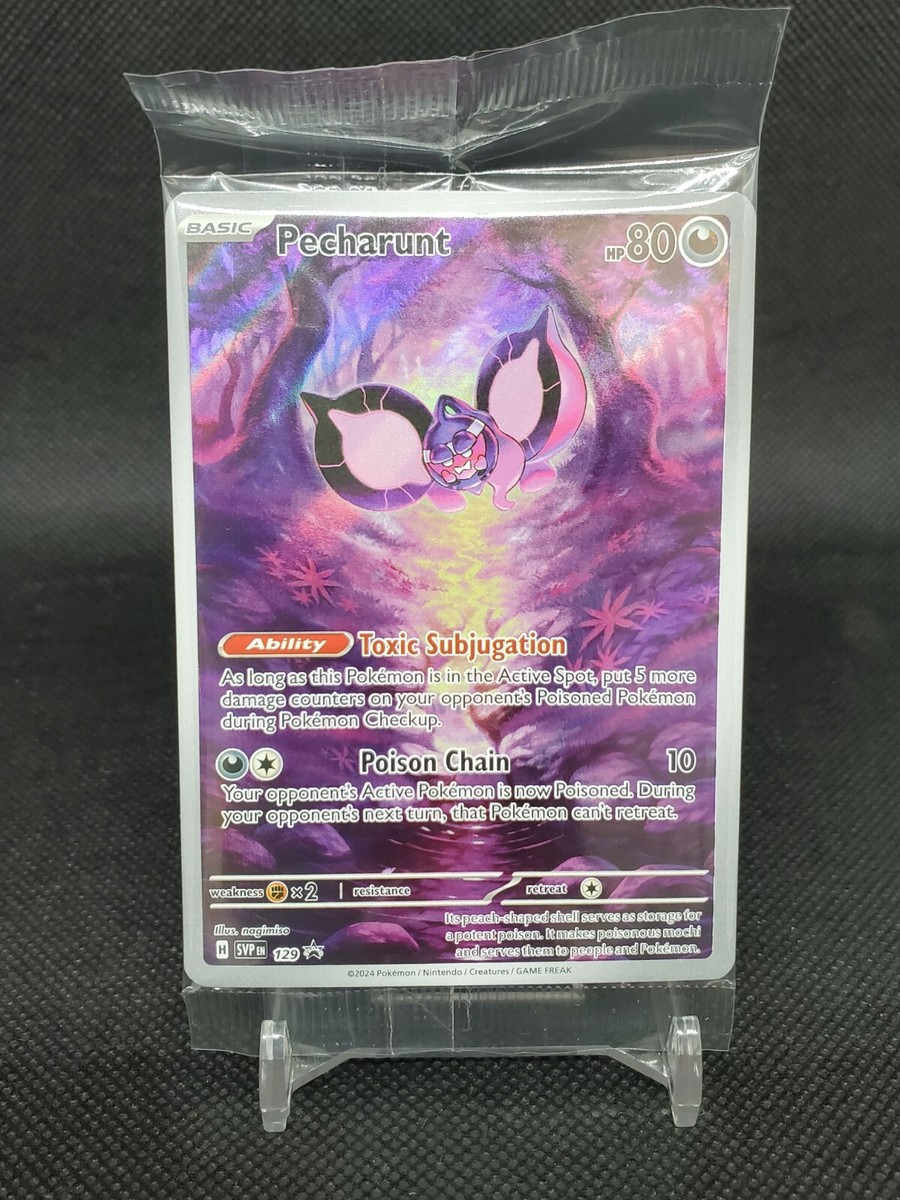 Pecharunt SVP 129 Shrouded Fable Promo SEALED Pokemon Card | eBay