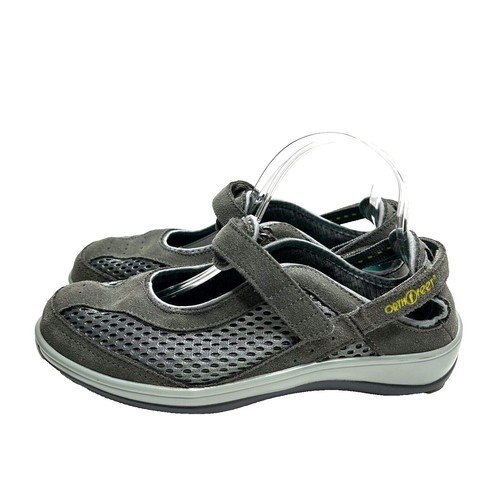 Orthofeet Biofit Sprint 674 Shoes Blue Gray Men Size 8 2E Orthofeet Biofit Sprint 674 Blue Gray Diabetic Orthotic  main image 2