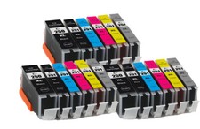 Ink Cartridges for PGI-250XL CLI-251XL w/ gray MG7520 MG7120 MG6320 iP8720