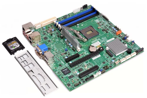 Supermicro Mainboard X12SCZ-QF, Intel Sockel LGA 1200, microATX, refurbished