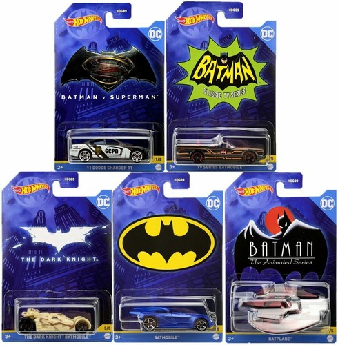 Hot Wheels 2022 Batman Theme Batmobiles 