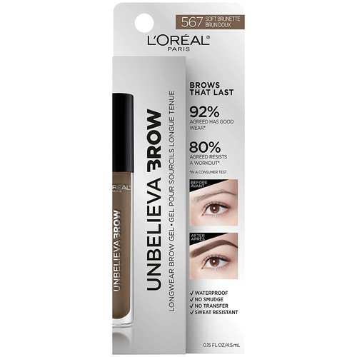 Loreal Unbelieva Brow Longwear Brow Gel, You Choose - Picture 4 of 9