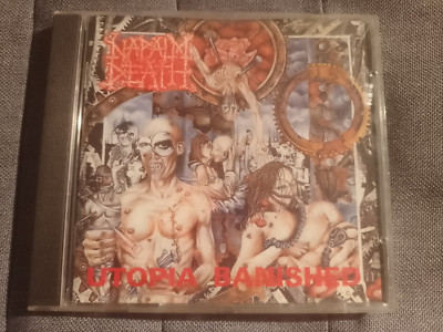 Napalm Death Utopia Banished CD 1992 first press Earache