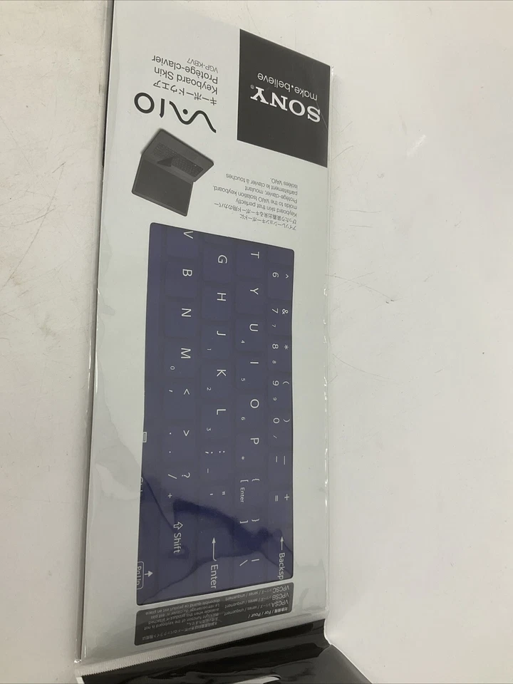 Recubrimiento de teclado Sony para portátil VPSCA VPCSB VPCSC VAIO VGPKBV7 azul NUEVO SELLADO Foto 4 de 4