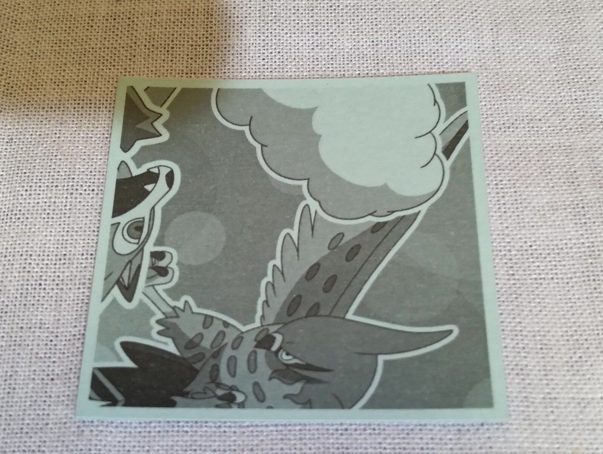 Sylveon Pokemon wafer chocolate Seal sticker Lotte Japanese
