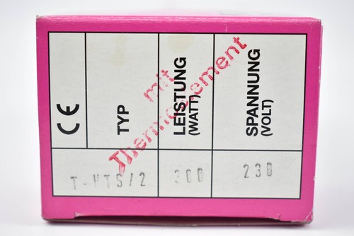 Elstein Infrarotstrahler mit Thermoelement T-HTS/2 ( 230V 300W 900°C max. ) - Bild 3 von 3