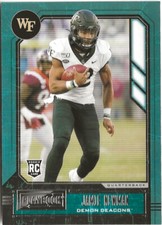 2021 Panini Playbook Jamie Newman RC Wake Forest Demon Deacons